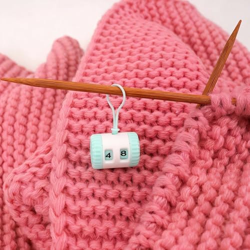 7 Pack Knitting Counter Universal Knitting Row Counter with Hanging