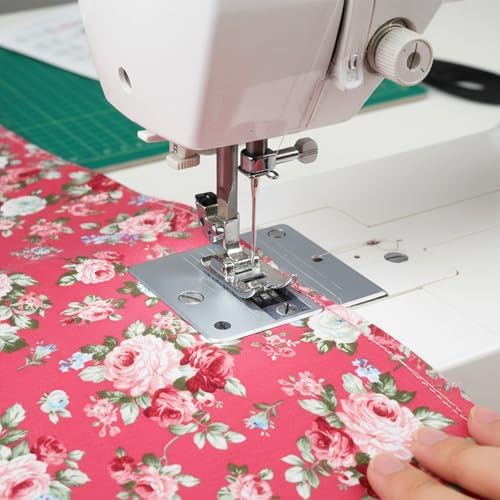 4 Pcs Floral Cotton Fabric by The Yard, 62 in×1 Yard Each, Rose