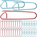 50Pcs Aluminum Curved Stitch Holders, Safety Marker Pins