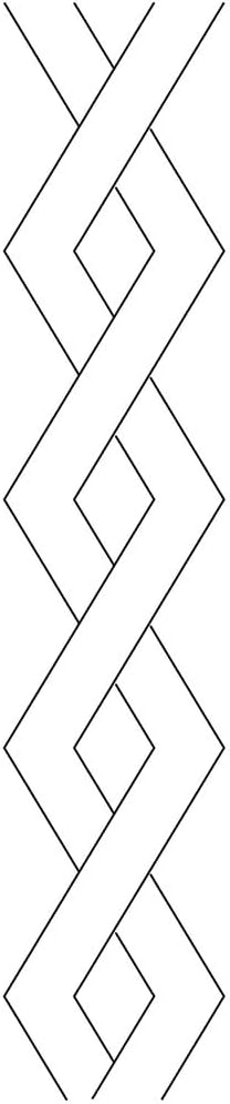 Quilting Stencils for Machine and Hand Quilting - Set of 3 Quilt