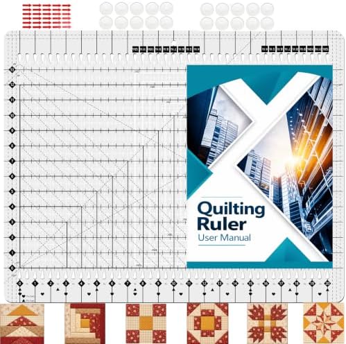 Slotted Quilting Ruler, 17-3/4 x 22"