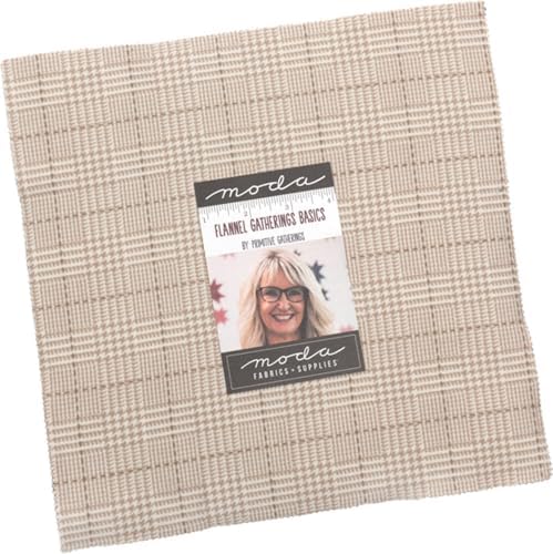 Flannel Gatherings Basics Layer Cake® by Primitive Gatherings
