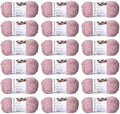 Loops & Threads Soft Rose Impeccable Tweed Yarn – Medium Weight Yarn