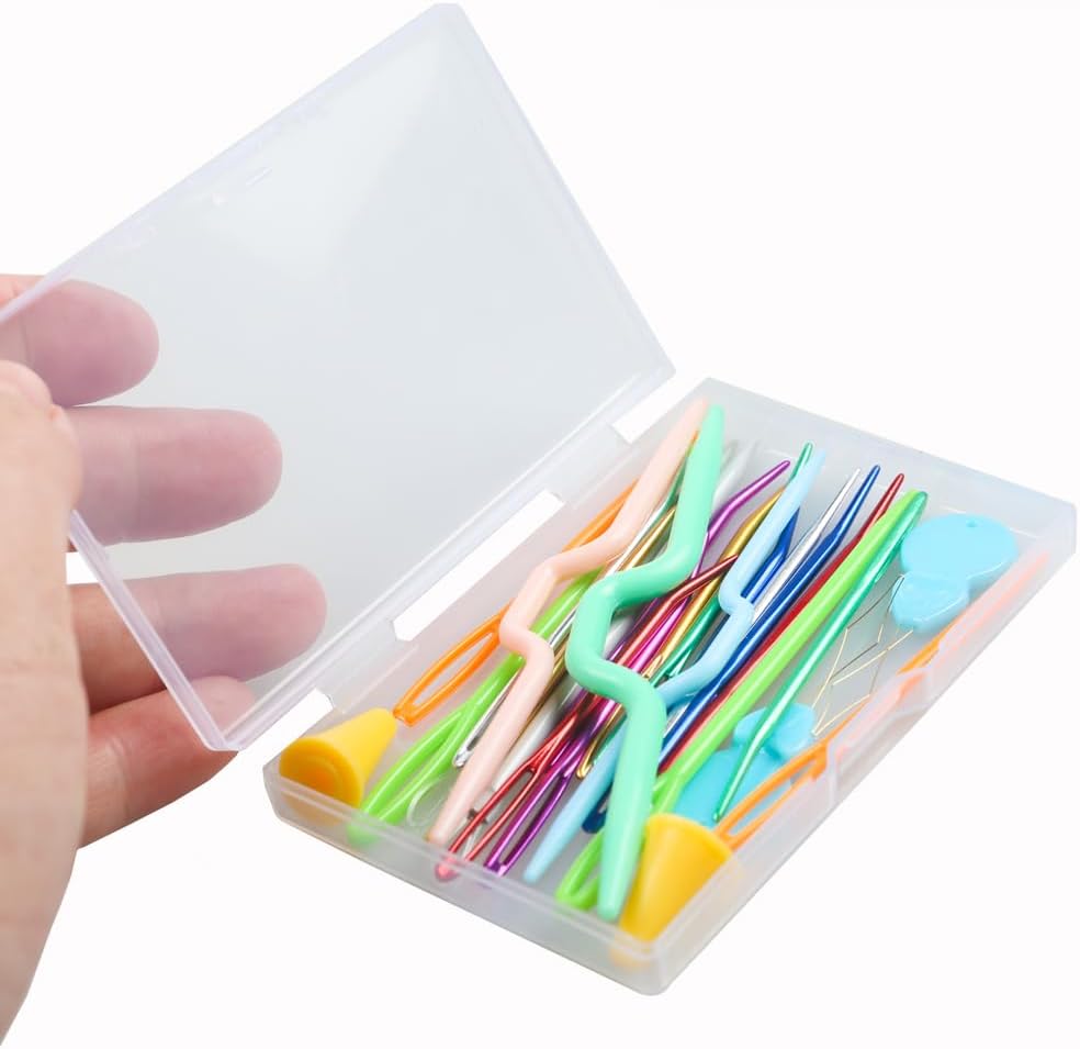 Yarn Needles Set, Large Eye Darning Tapestry Weaving Needle (15pcs)
