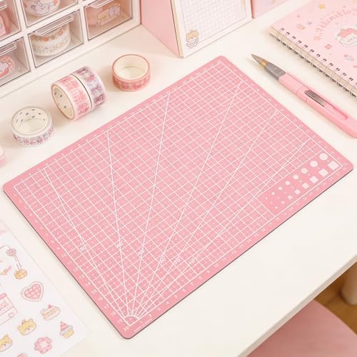 4 Pack Self Healing Cutting Mat Double Sided A4 for Sewing Crafts