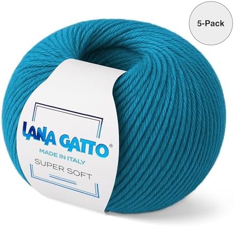 100% Merino Wool Yarn – Extrafine Super Soft Yarn for Knitting, Made