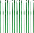 Sghgcvjjf 24 Pcs 4mm Aluminum Crochet Hooks Set