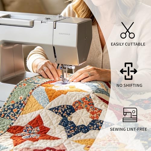 100% Natural Cotton Batting for Quilting 96-Inch x 108-Inch