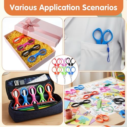 36 Pcs Mini Folding Scissors Bulk, Small Foldable Scissors for Nurses
