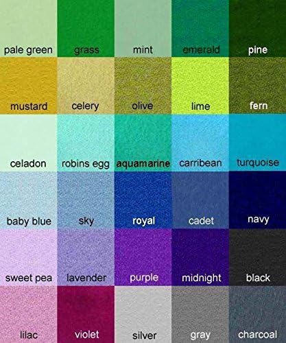 100% Merino Wool Craft Felt - Robins Egg (Yard)