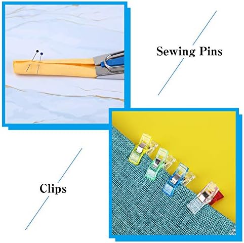 Lunarm Bias Tape Maker Kit 5 Sizes with 4 Pcs Sewing Machine Presser