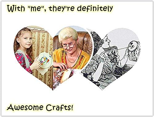 Embroidery Kit, Squirrel Lavender Flowers Garden Awesocrafts Full