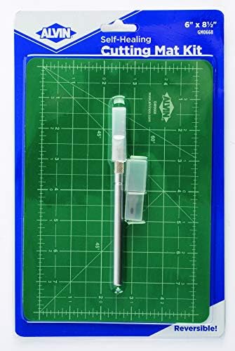 Alvin, Self-Healing Cutting Mat Kit, Double-Sided Mat with Art Knife