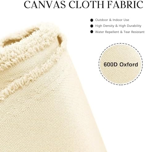 Waterproof Canvas Cloth Fabric by The Yard 60" W 600D Oxford Polyester