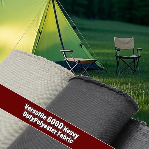 K-Musculo 600D Fabric by The Yard, 58" W 600D Upholstery Polyester