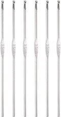 uxcell Stainless Steel Crochet Hook 2.5mm Knitting Needles for DIY
