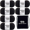 Premier Yarns Basix Chunky Black 1145-42