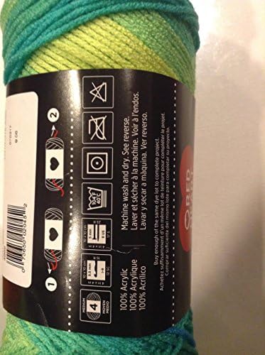 Red Heart Super Saver Yarn-Parrot Stripe