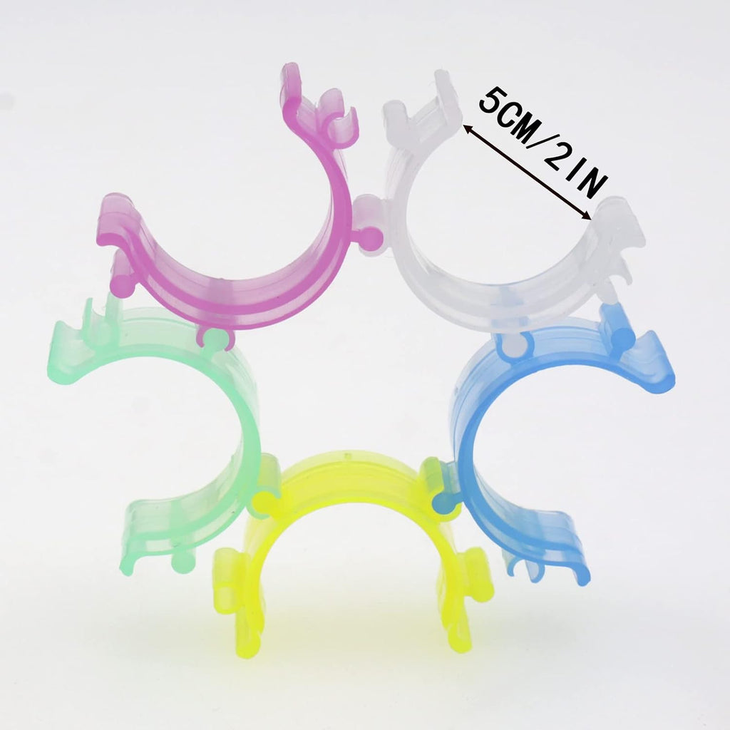 Joyangy 80-Pack Bobbin Clips, Plastic Thread Holder for Embroidery
