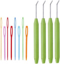 Mofuiry 4 Sets Knitting Loom Hooks, Crochet Hook Set with 8 Pieces
