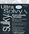 Sulky Ultra Solvy Water Soluble Fabric Stabilizer, 19-1/2 by 36-Inch