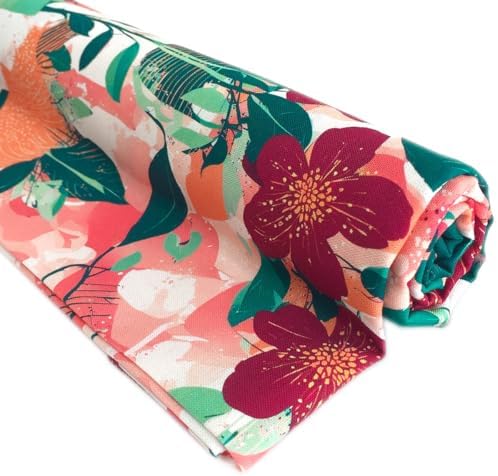 100% Cotton Fabric by The Yard for Quilting Sewing Crafting (JC-010)