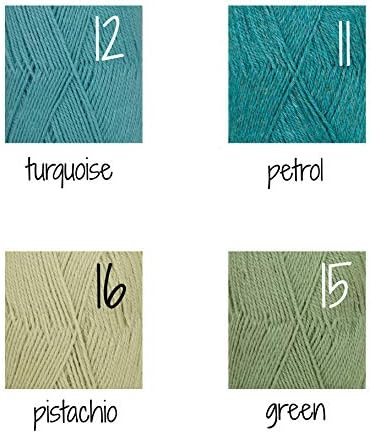 65% Wool 35% Alpaca Yarn, Drops Flora, 1 or Superfine, Fingering