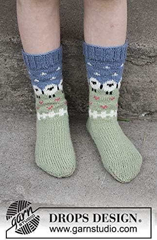 65% Wool 35% Alpaca Yarn, Drops Flora, 1 or Superfine, Fingering