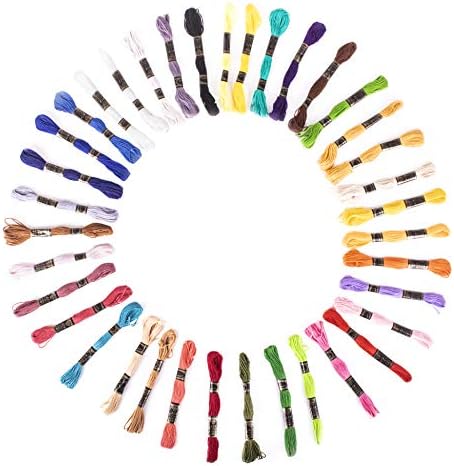 Groves Trimits Premium Embroidery Floss, 100% Cotton, Brights, 8 metre