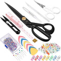 Lasnten 10'' Fabric Scissors Heavy Duty Sewing Scissors for Fabric
