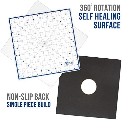 U.S. Art Supply 14"x14" Self-Healing Cutting Mat