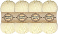 Estako Megastar, 75% Acrylic 25% Wool Yarn, Chunky Bulky 5, Cream