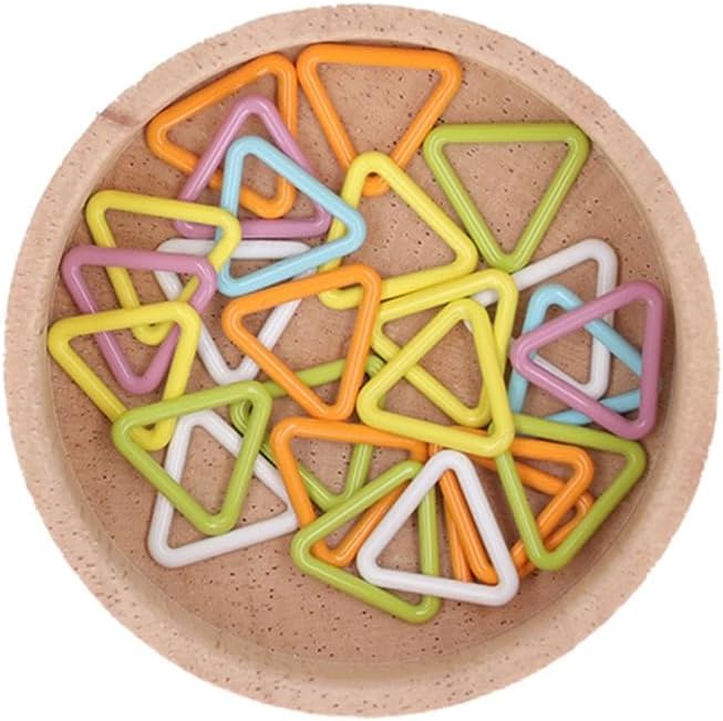 Anu Limen 60 Pcs Metal Stitch Markers for Knitting and Crochet
