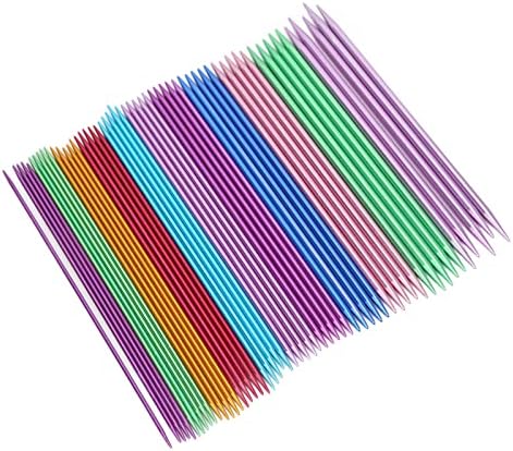 Fabater Knitting Needles, Ergonomic Aluminum Double Pointed Needles