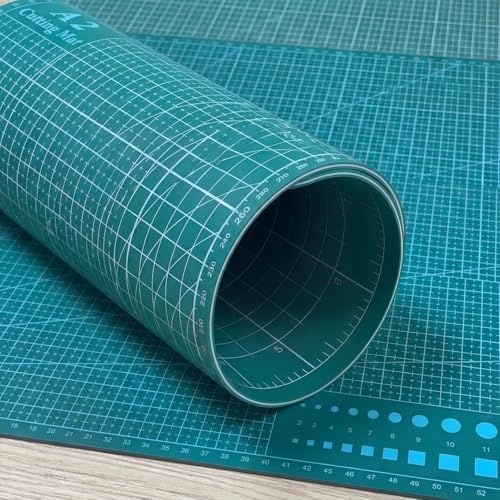 THMINS Self-Healing Sewing Mat, 18" x 24", Green Cutting Mat,A2