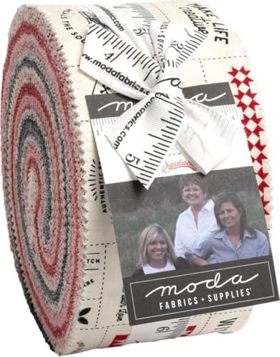 Sweetwater Threads Jelly Roll 40 2.5-inch Strips Moda Fabrics 55680JR