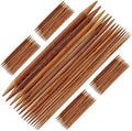 Relaxdays 150 Knitting Needles Double Ended 15 Sizes 2 to 10 mm for