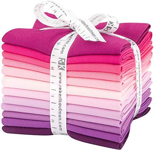 Kona Cotton Solids Wildberry 12 Fat Quarters Robert Kaufman Fabrics