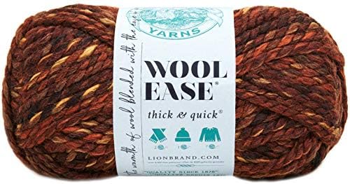 Lion+Brand+Bulk+Buy+Wool+Ease+Thick+and+Quick+Yarn+(3-Pack)+Sequoia+Pr