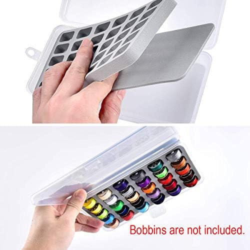 CKPSMS KP-19157 Bobbin Holder Storage Case, 60 Bobbins
