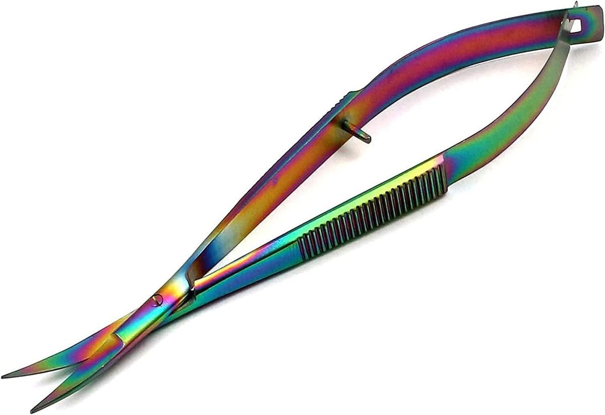 G.S Online Store - Titanium Spring Action Scissor 4.5" - German Grade