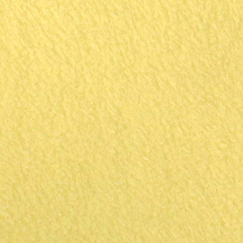 Yukon Fleece Maize, Fabric by the Yard