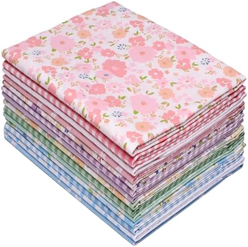 Hanjunzhao Sweet Garden Cotton Fat Quarters – 14 Pack