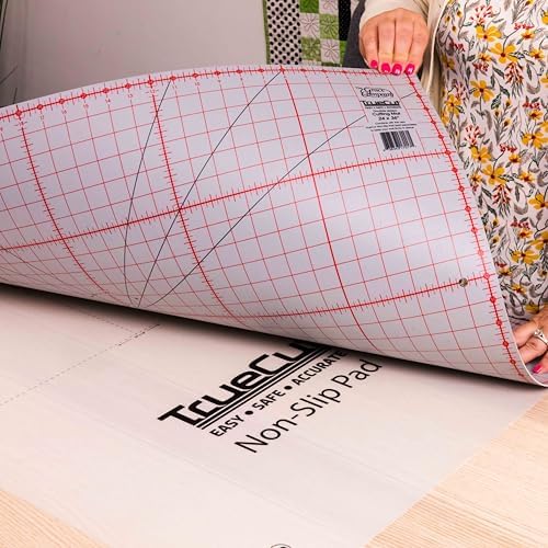TrueCut Double Sided Self Healing Rotary Cutter Mat | Cutting Mat with