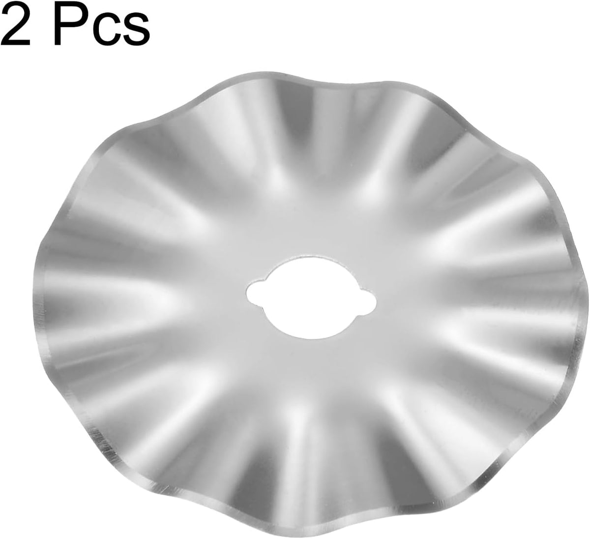 HARFINGTON Rotary Cutter Blades 45mm Large Wave Blade SKS-7 Steel