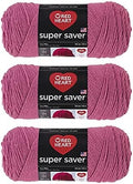 Red Heart E300-774 Red Heart Super Saver Yarn - Light Raspberry