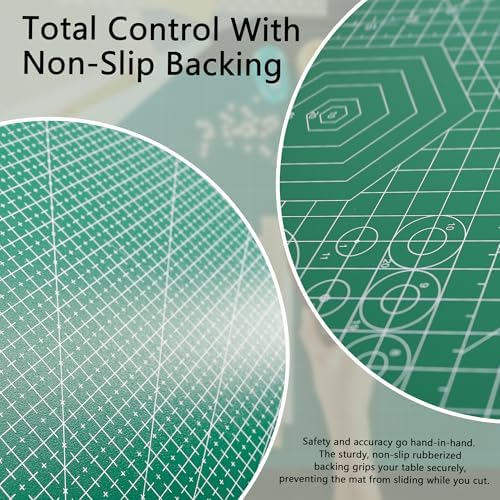 4Pcs Double-Sided Cutting Mat, 5-Layer