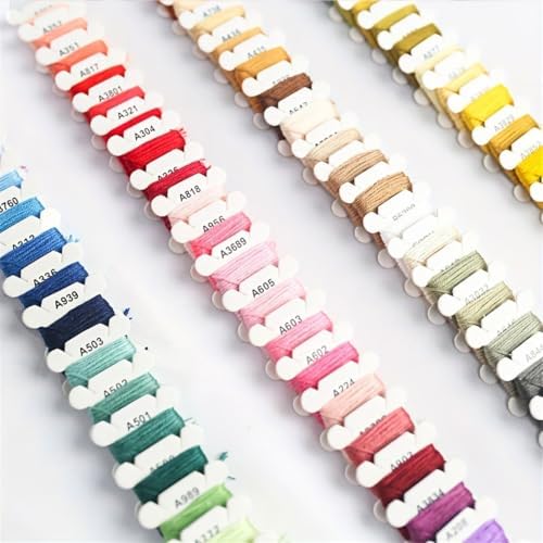 Complete Sewing Kit with Case – 120 Thread Colors, Scissors, Needles
