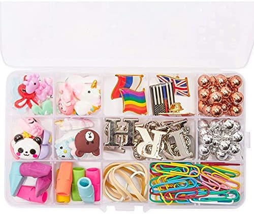 Juvale Clear Plastic Tackle Box - Adjustable 15-Compartment Bead