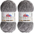 2-Pack Himalaya Dolphin Baby Yarn – Velvety Soft Chenille Yarn for